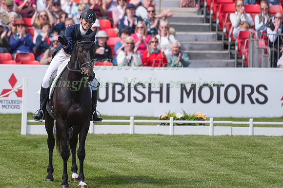 Emily King of Great Britain  riding Brookleigh