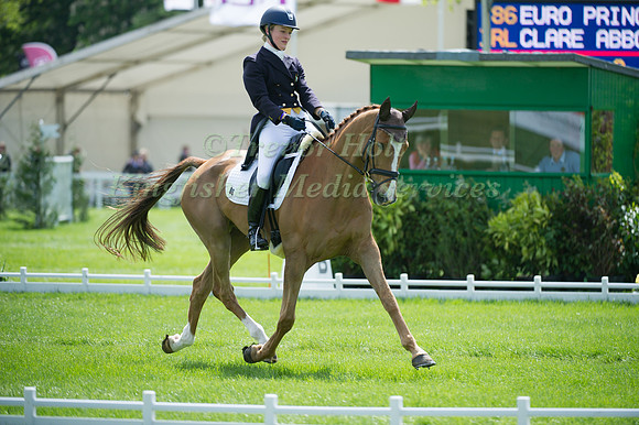 Clare Abbott and Euro Prince