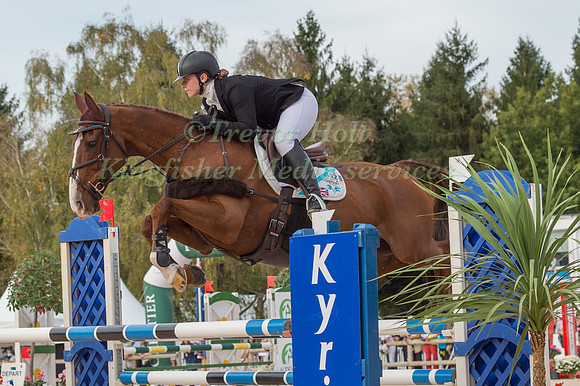 CHARLOTTE EAST (GBR) AND KING ALBERT