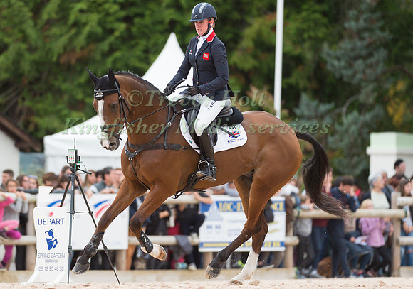 Nicola Wilson (GBR) riding One Two Many