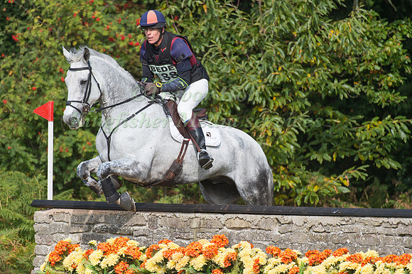 James Oakden of Great Britain riding  ATHLONE DAVID