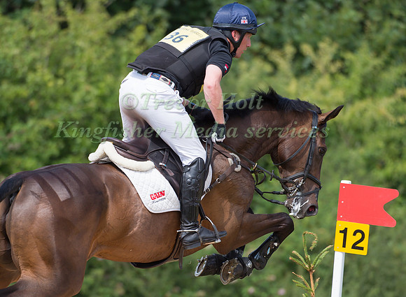 Oliver Townend (GBR) riding Ridire Dorcha