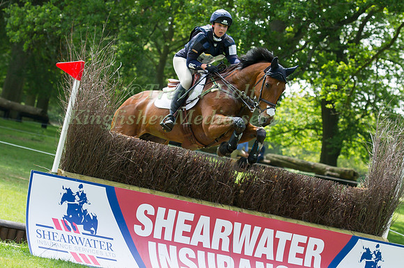 Jessica  McKie (GBR) riding  Ask The Boss