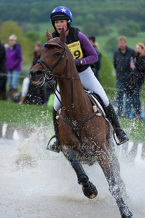Georgie Strang riding  COOLEY BUSINESS TIME