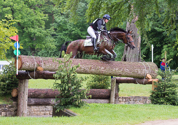 PIGGY FRENCH (GBR) AND VANIR KAMIRA TAKING PART IN THE CROSS COUNTRY PHASE OF THE  CCI THREE STAR COMPETITION AT THE 2017 EQUI-TREK BRAMHAM INTERNATIONAL HORSE TRIALS