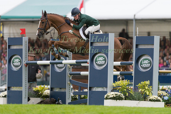 Clare  Abbott (IRL) and Euro Prince