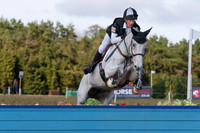 Richard Long riding MS Independant