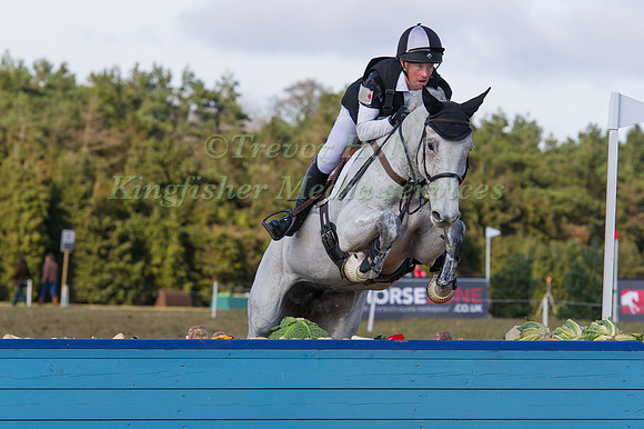 Richard Long riding MS Independant