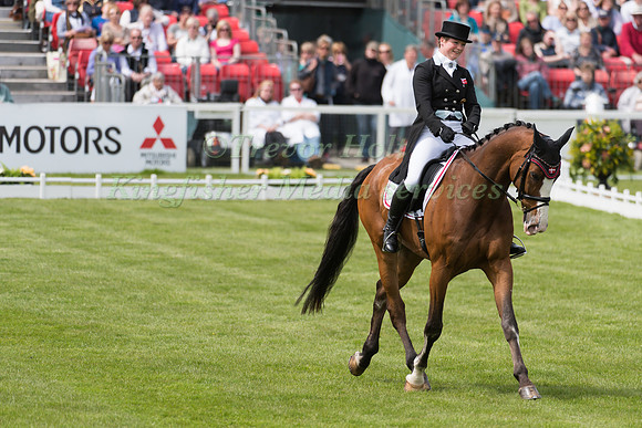 Hanne Wind Ramsgaard of Denmark riding Vestervangs Arami