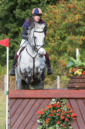 James Oakden of Great Britain riding  ATHLONE DAVID