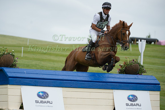 Andrew  Nicholson (NZL) riding Urma BK
