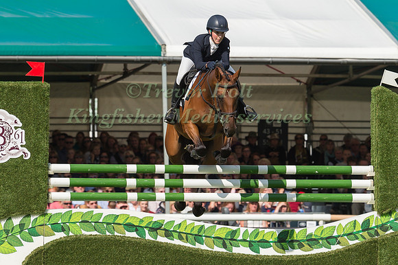 BECKY WOOLVEN (GBR) AND DHI BABETTE K