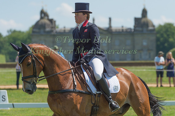 PIPPA FUNNELL (GBR) RIDING MAJAS HOPE IN THE DRESSAGE PHASE OF THE CICO THREE STAR AT THE 2017 HOUGHTON INTERNATIONAL HORSE TRIALSE OF THE CICO THREE STAR AT THE 2017 HOUGHTON INTERNATIONAL HORSE TRIA