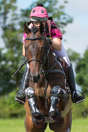 Emma Hyslop-Webb riding Ducatti II