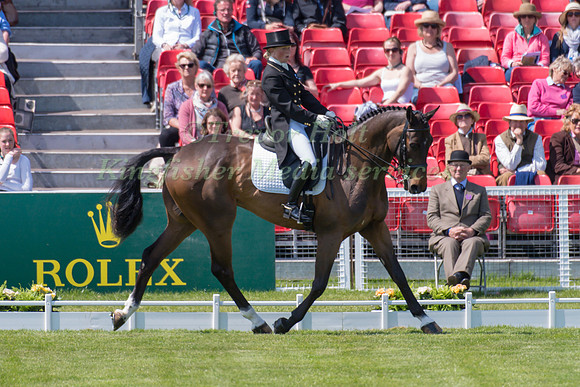 Rosalind Canter of Great Britain  riding Allstar B