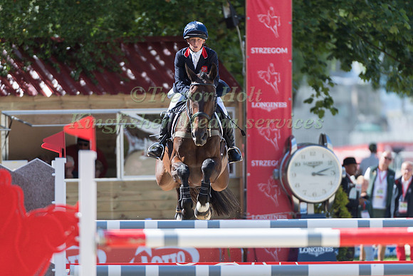 ROSALIND CANTER (GBR) AND ALLSTAR B