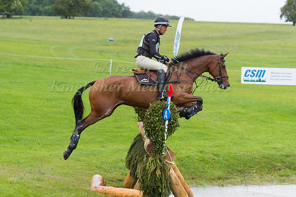 ANDREW  NICHOLSON (NZL) AND BYRNESGROVE FIRST DIAMOND TAKING PART IN THE CROSS COUNTRY PHASE OF THE  CCI THREE STAR COMPETITION AT THE 2017 EQUI-TREK BRAMHAM INTERNATIONAL HORSE TRIALS