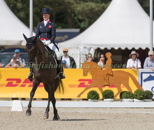 NICOLA WILSON (GBR) AND BULANA