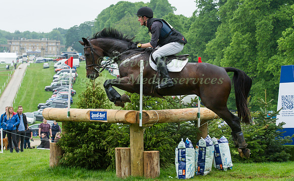 Nicholas Lucey (GBR) riding Proud Courage