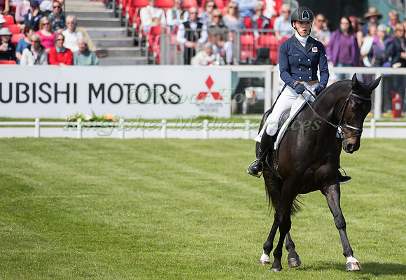 Emily King of Great Britain  riding Brookleigh