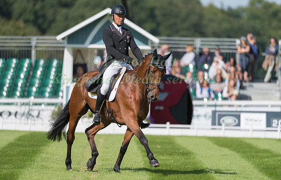 Andrew  Nicholson (NZL) and Qwanza