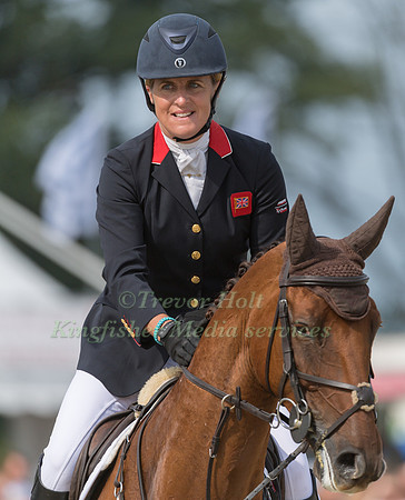 Kristina Cook (GBR) and Billy the Red