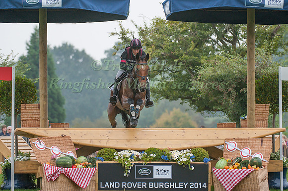 Sarah Bullimore (GBR) riding Reve Du Rouet competing in the Cross Country Phase