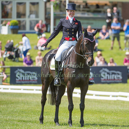 Nicola Wilson (GBR) riding Annie Clover