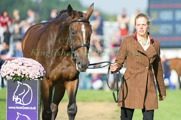 Izzy Taylor (GBR) riding KBIS Briarlands Matilda taking part in the Show Jumping Phase