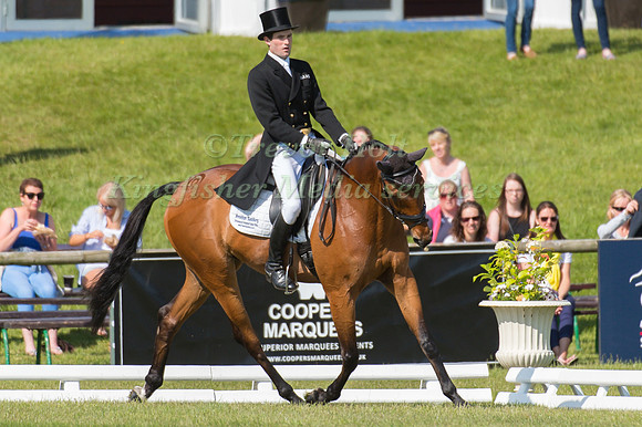 Tyler Cassells (GBR) riding Grandslam