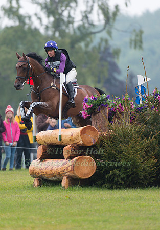 Georgie Strang (GBR) riding Cooley Business Time