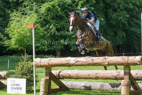ADAM TREW (GBR) RIDING HOUSE OF TUDOR TAKING PART IN THE CROSS COUNTRY PHASE OF THE CICO THREE STAR AT THE 2017 HOUGHTON INTERNATIONAL HORSE TRIALS