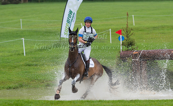 FRANCIS WHITTINGTON (GBR) AND CARLCHEN TAKING PART IN THE CROSS COUNTRY PHASE OF THE  CCI THREE STAR COMPETITION AT THE 2017 EQUI-TREK BRAMHAM INTERNATIONAL HORSE TRIALS