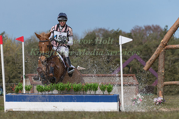 GEORGIE SPENCE RIDING HALLTOWN HARLEY