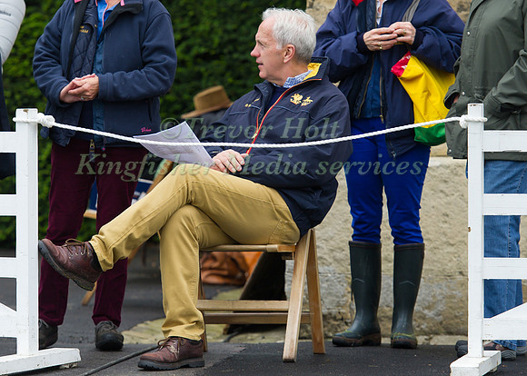 Ian Stark at the trot up