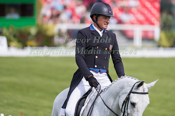 Boyd Martin of the United States of America riding Cracker Jack