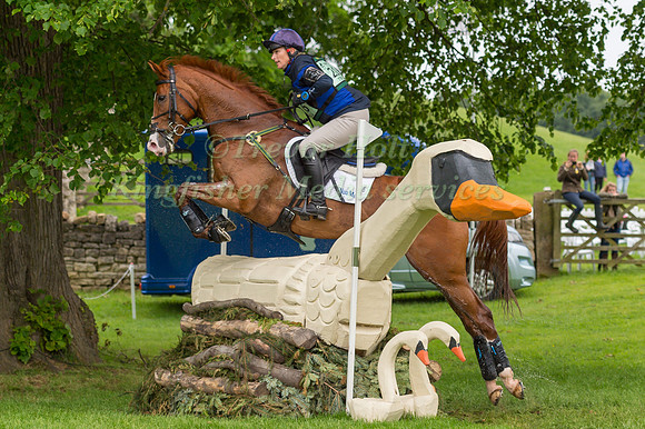 ZARA TINDALL (GBR) AND FERNHILL FACETIME TAKING PART IN THE CROSS COUNTRY PHASE OF THE  CIC THREE STAR COMPETITION AT THE 2017 EQUI-TREK BRAMHAM INTERNATIONAL HORSE TRIALS