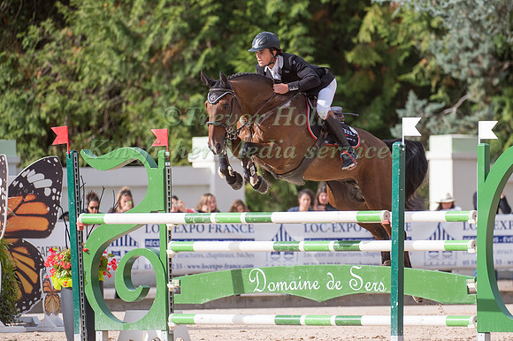 Aurelien Leroy (FRA) riding Boyjoce Chavannais