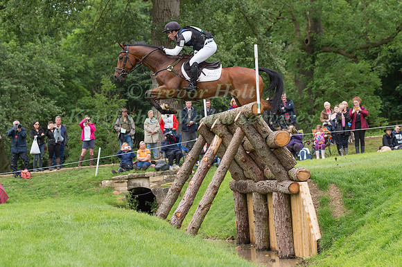 JAMIE ATKINSON (GBR) AND CELTIC FORTUNE TAKING PART IN THE CROSS COUNTRY PHASE OF THE  CIC THREE STAR COMPETITION AT THE 2017 EQUI-TREK BRAMHAM INTERNATIONAL HORSE TRIALS