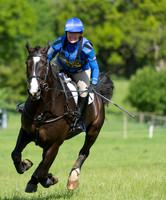 LYNNE ZIJLMANS (GBR) RIDING MR BLACK II COMPETING IN THE CROSS COUNTRY PHASE OF THE  CIC ONE STAR COMPETITION AT THE  2017 ROCKINGHAM CASTLE INTERNATIONAL HORSE TRIAL.