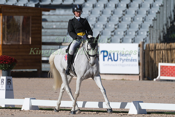 vICTORIA MADSEN (GBR) AND NYSA DE PETRA