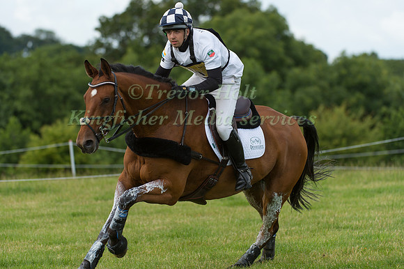 Adam Gillespie (GBR) riding Kasseedorf