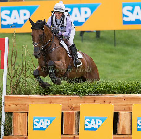 GEMMA TATTERSALL (GBR) AND ARCTIC SOUL TAKING PART IN THE CROSS