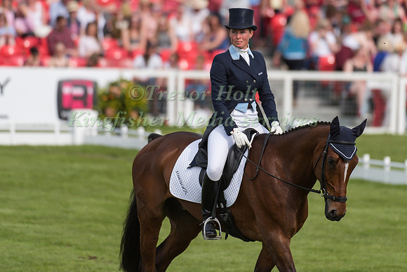 Jodie Amos of Great Britain  riding Wise Crack
