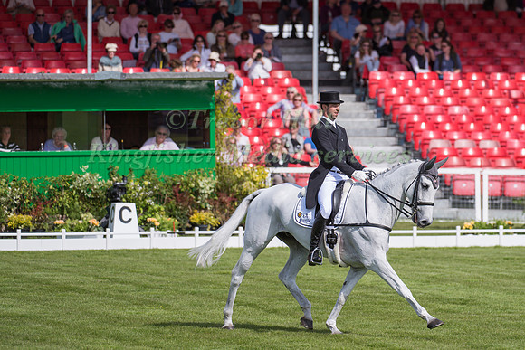 Clarke Johnstone of New Zealand riding Balmoral Sensation