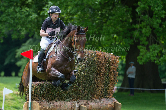 MEGAN HEATH (NZL) RIDING CAMELOT TAKING PART IN THE CROSS COUNTRY PHASE OF THE CICO THREE STAR AT THE 2017 HOUGHTON INTERNATIONAL HORSE TRIALS