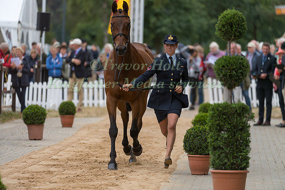 VITTORIA PANIZZON (ITA) AND CHEQUERS PLAY THE GAME