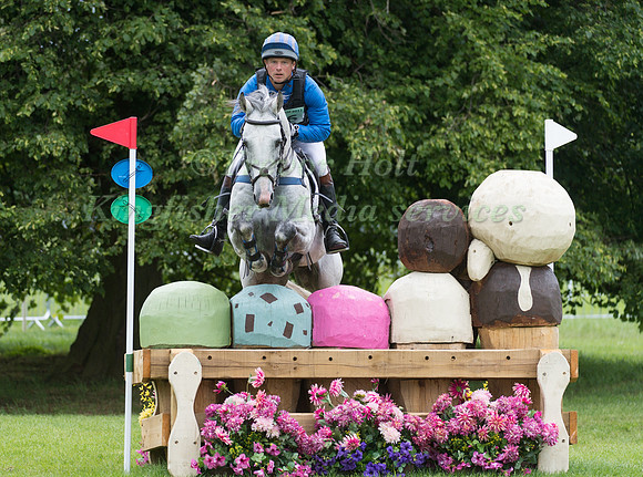 MICHAEL JACKSON (GBR) AND PSH PROMISE ME TAKING PART IN THE CROSS COUNTRY PHASE OF THE  CIC THREE STAR COMPETITION AT THE 2017 EQUI-TREK BRAMHAM INTERNATIONAL HORSE TRIALS
