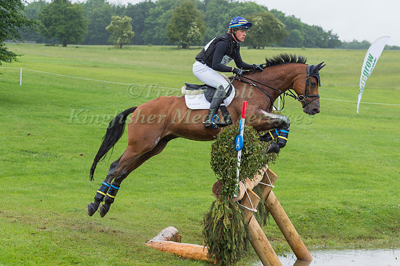 LUDWIG  SVENNERSTAL (SWE) AND STINGER TAKING PART IN THE CROSS COUNTRY PHASE OF THE  CCI THREE STAR COMPETITION AT THE 2017 EQUI-TREK BRAMHAM INTERNATIONAL HORSE TRIALS