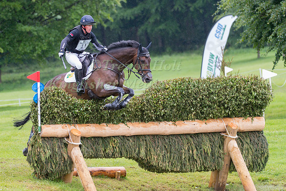 OLIVER TOWNEND (GBR) AND NOTE WORTHY TAKING PART IN THE CROSS COUNTRY PHASE OF THE  CCI THREE STAR COMPETITION AT THE 2017 EQUI-TREK BRAMHAM INTERNATIONAL HORSE TRIALS
